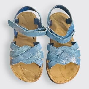 Joules Cala Leather Crossover Toddler Girls Sandal